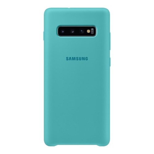 Чохол Samsung G975 (S10+) EF-PG975TGEGRU Silicone Cover, Green