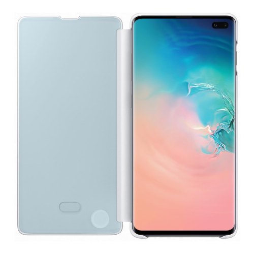 Чохол Samsung G975 (S10+) EF-ZG975CWEGRU Clear View Cover, White
