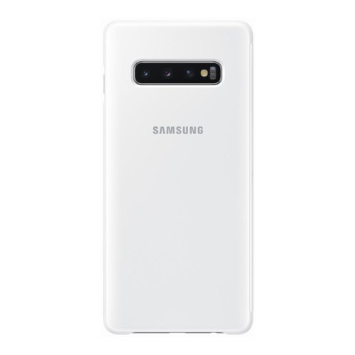 Чохол Samsung G975 (S10+) EF-ZG975CWEGRU Clear View Cover, White