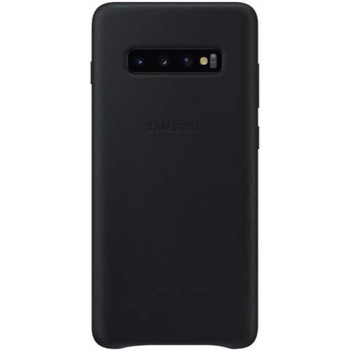 Чохол Samsung G975 (S10+) EF-VG975LBEGRU Leather Cover, Black