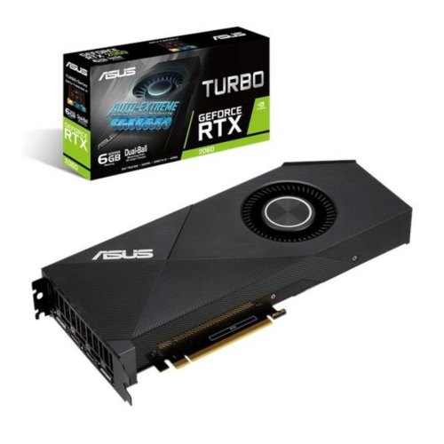 Відеокарта ASUS GeForce RTX2060 6GB GDDR6 TURBO (TURBO-RTX2060-6G)