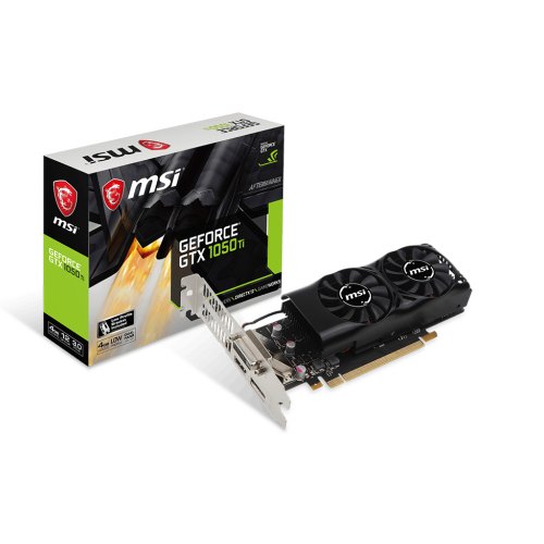 Відеокарта MSI GeForce GTX 1050Ti 4GB (GF GTX 1050 Ti 4GT LP) GDDR5, 128bit