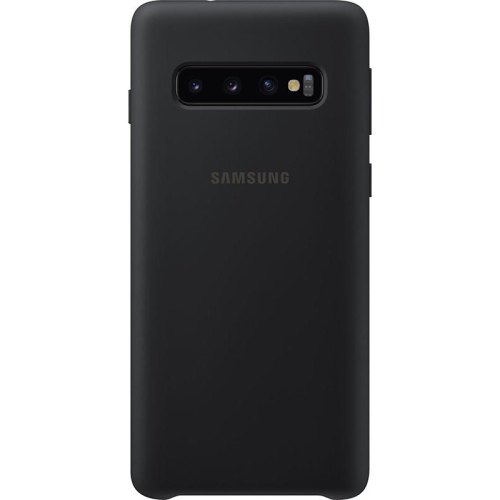 Чохол Samsung G975 (S10+) EF-PG975TBEGRU Silicone Cover, Black