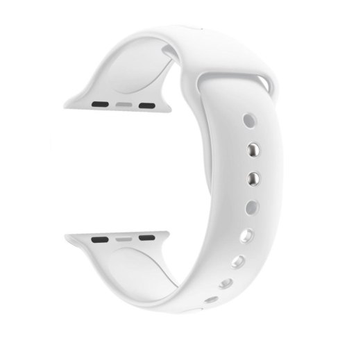 Ремінець Silicone Watch band for Apple Watch 42/44mm White