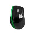 Мишка CANYON CNR-MSO01NG чорно-зелена, оптична, 800 dpi, дротова, USB