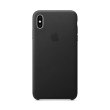 Чохол Leather Case Apple iPhone XS Max Black ORIGINAL