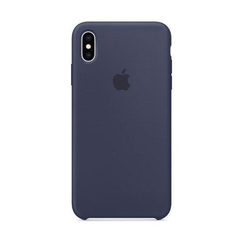 Чохол Silicon Case Apple iPhone XS Max Midnight Blue ORIGINAL