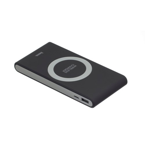 Зовнішній акумулятор PowerBank HOCO B32 Energetic, Wireless Charge, 8000mAh (Black)