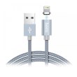 Кабель HOCO U40 Magnetic Adsorption for lightning 1м (Grey)