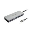 USB 3.1 Type-C 3-port HUB USB3.0, SD/MICRO SD reader + TypeC Grand-X (SG-510)