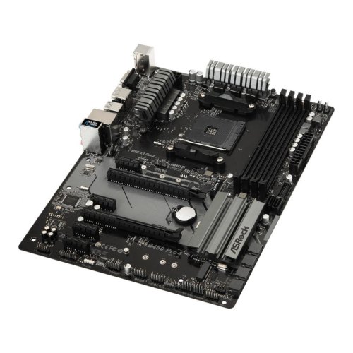 Материнська плата ASRock B450 Pro4