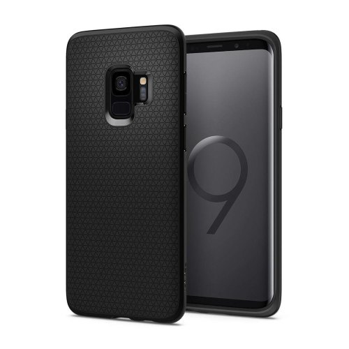 Чохол Spigen Samsung G960 Galaxy S9 Liquid Air Matte Black
