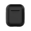 Airpods Silicon case+straps black (in box)