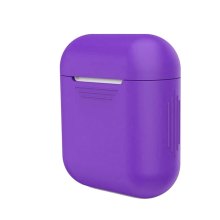 Airpods 1/2 Silicon case, Purple