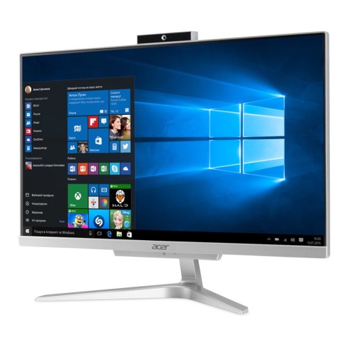 Моноблок Acer Aspire C22-820 (DQ.BCKME.004) Silver