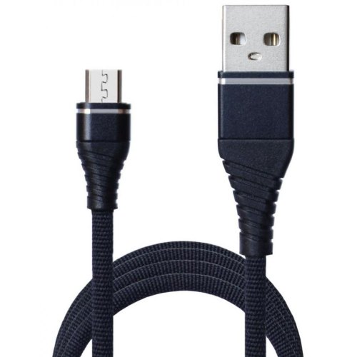 Кабель Grand-X USB-micro NM-012, 2,1A 1,2m, Black