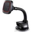 Автомобільний тримач магнітний для смартфонів Grand-X МТ-03 (кріплення на панель або скло), Black