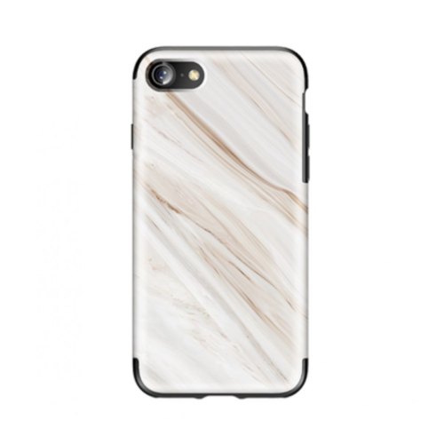 Накладка ROCK Origin Series (Textured marble) для Apple iPhone 7/8 White marble