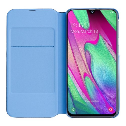 Чохол Samsung A40 2019 (A405) EF-WA405PBEGRU Wallet, Black