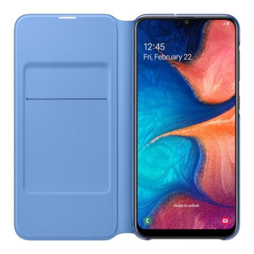 Чохол Samsung A20 2019 (A205) EF-WA205PBEGRU Wallet, Black