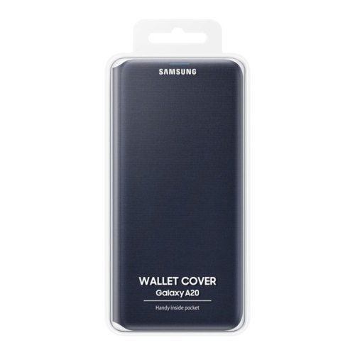 Чохол Samsung A20 2019 (A205) EF-WA205PBEGRU Wallet, Black