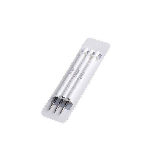 Комплект змінних стрижнів Xiaomi Mijia Aluminium Rollerball Pen Refill MJJSBX01XM, (3 шт.)