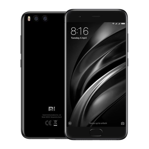 (УЦІНКА)Смартфон Xiaomi Mi6 6/64Gb (Global) Black ** потертості корпусу, вітринний