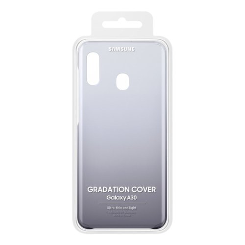 Чохол Samsung A30 2019 (A305) EF-AA305CBEGRU, Gradation Cover Black