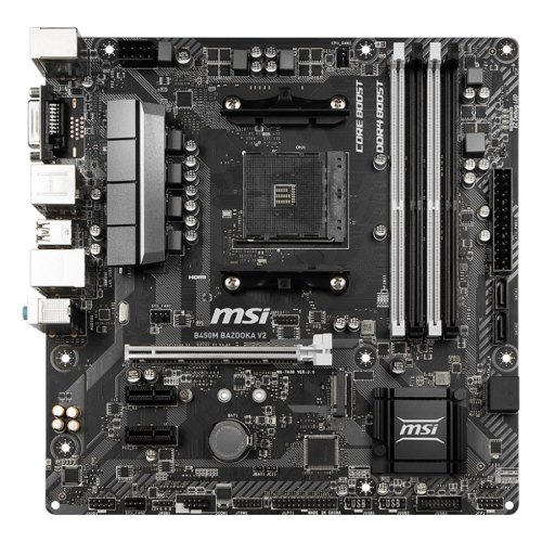 Материнська плата MSI B450M Bazooka V2 Socket AM4 microATX