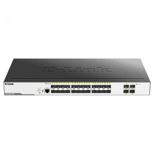 Комутатор D-Link DGS-3000-28XS 24xSFP 1G, 4xSFP+