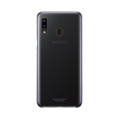 Чохол Samsung A20 2019 (A205) EF-AA205CBEGRU, Gradation Cover Black
