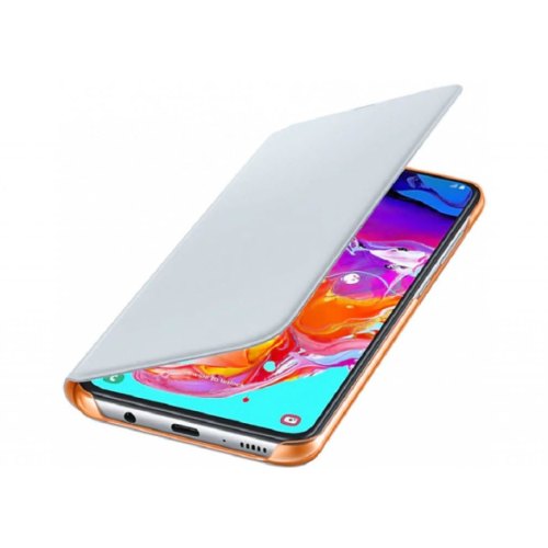 Чохол Samsung A70 2019 (A705) EF-WA705PWEGRU Wallet, White