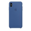 Чохол Apple Silicone Case для iPhone Xs, Delft Blue