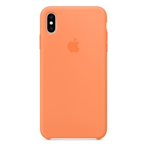 Чохол Apple Silicone Case для iPhone Xs, Papaya