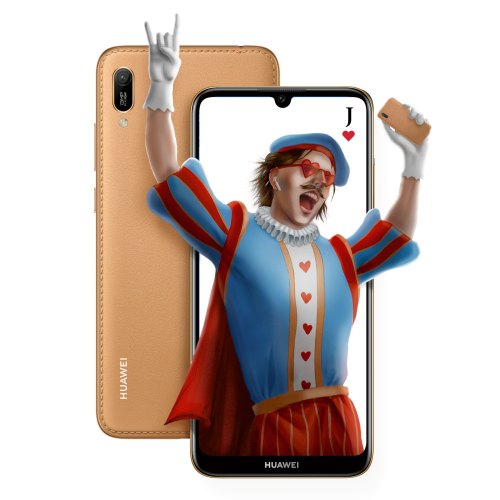 Смартфон Huawei Y6 2019 Brown Faux Leather