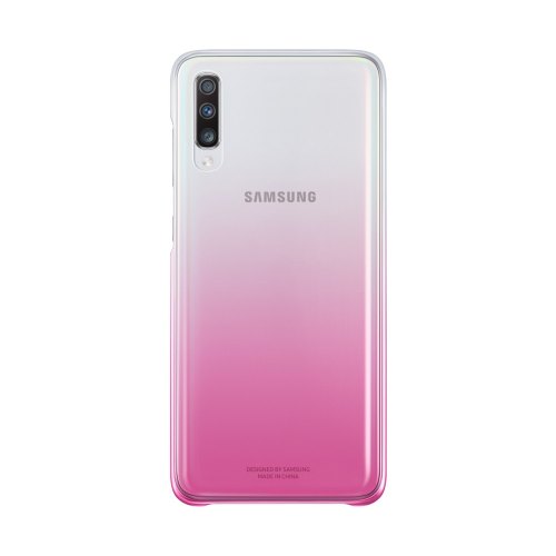 Чохол Samsung A70 2019 (A705) EF-AA705CPEGRU, Gradation Cover Pink
