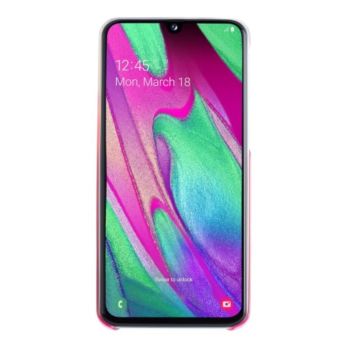Чохол Samsung A40 2019 (A405) EF-AA405CPEGRU, Gradation Cover Pink
