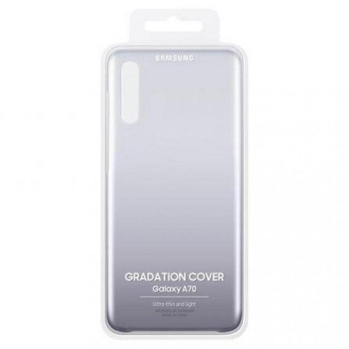 Чохол Samsung A70 2019 (A705) EF-AA705CBEGRU, Gradation Cover Black