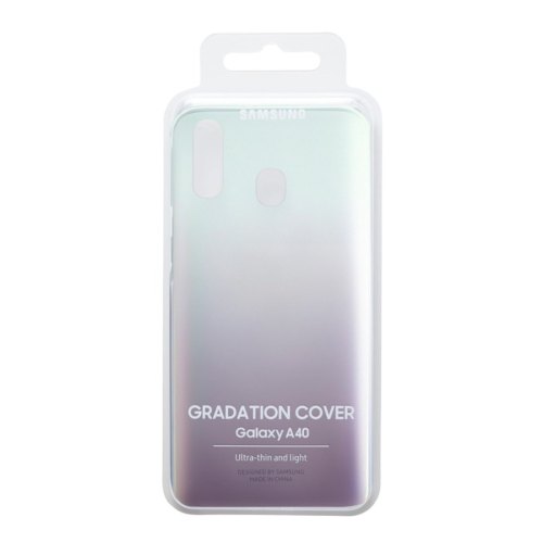 Чохол Samsung A40 2019 (A405) EF-AA405CBEGRU, Gradation Cover Black