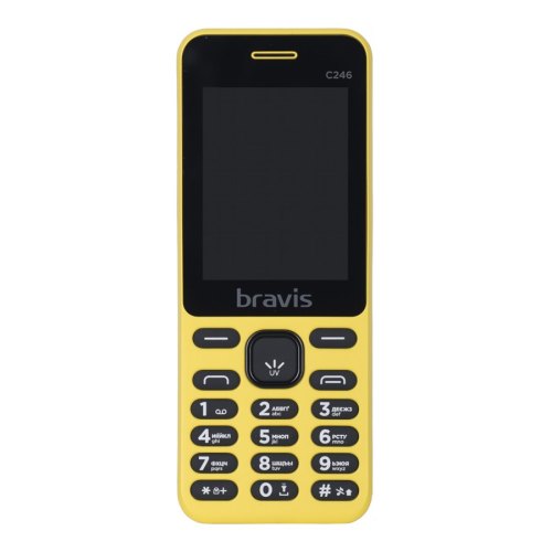 Мобільний телефон BRAVIS C246 Fruit Yellow