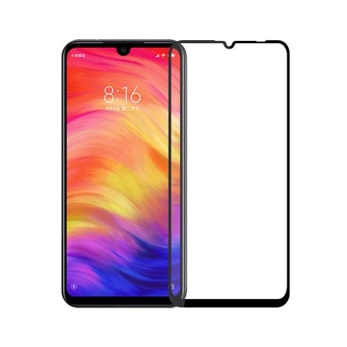 Захисне скло Premium FULL GLUE 2.5D for Xiaomi Redmi 7 Black