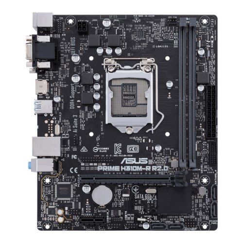 Материнcька плата ASUS PRIME H310M-R R2.0 SI s1151 H310