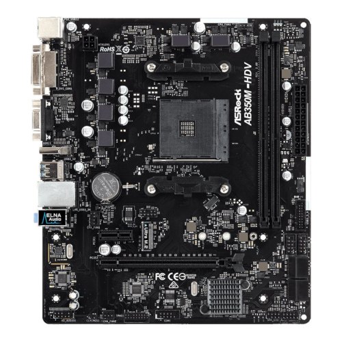 Материнська плата ASRock AB350M-HDV R3.0 sAM4 B350