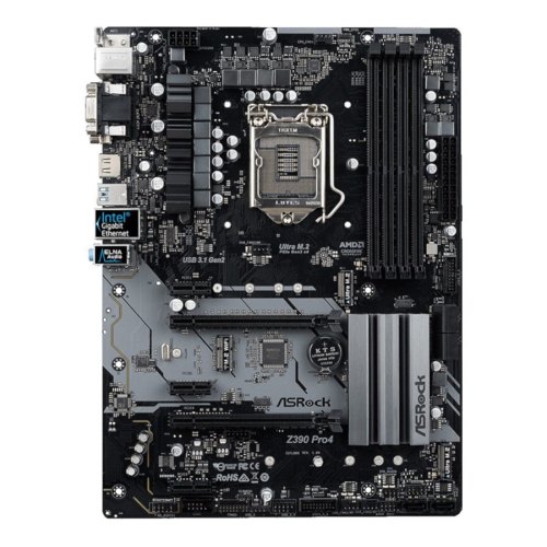Материнська плата ASRock Z390 Pro4