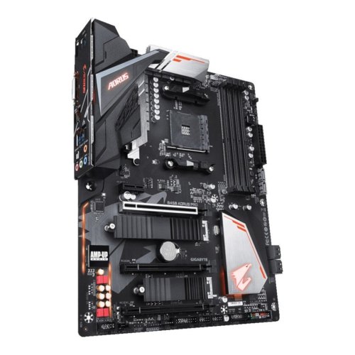 Материнська плата Gigabyte B450 Aorus Pro