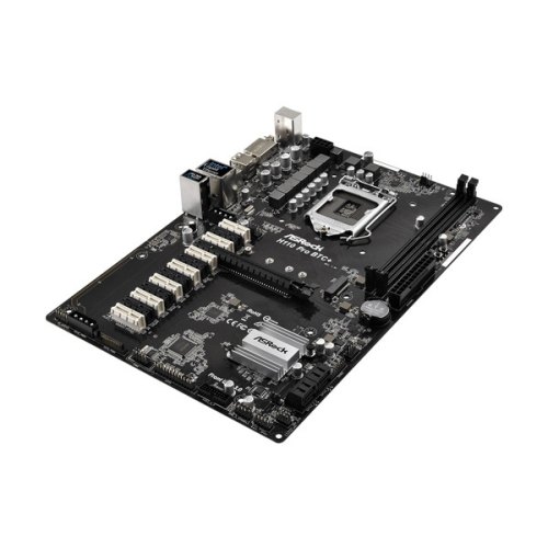 Материнська плата ASRock H110 PRO BTC Plus s1151 H110