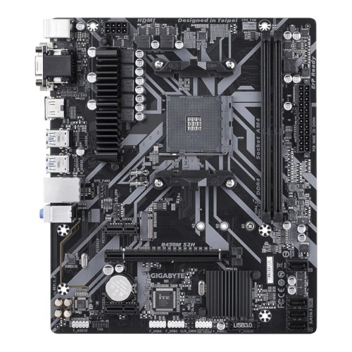 Материнська плата GIGABYTE B450M S2H sAM4 B450