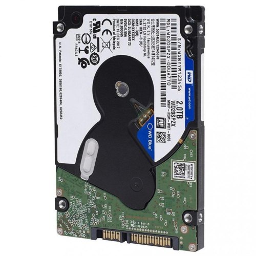 Жорсткий диск 2.5 Western Digital Blue 2TB (WD20SPZX)