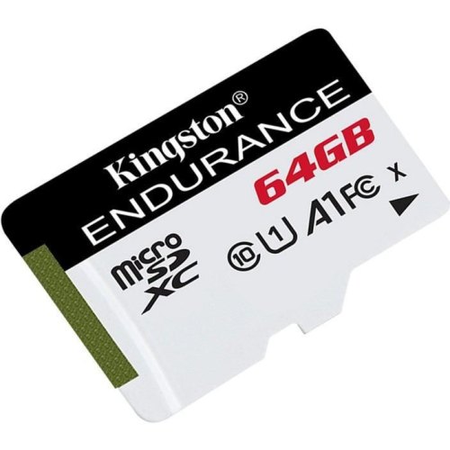microSDXC карта 64Gb Kingston class10 без адаптера UHS-I R90/W45MB/s High Endurance (SDCE/64GB)
