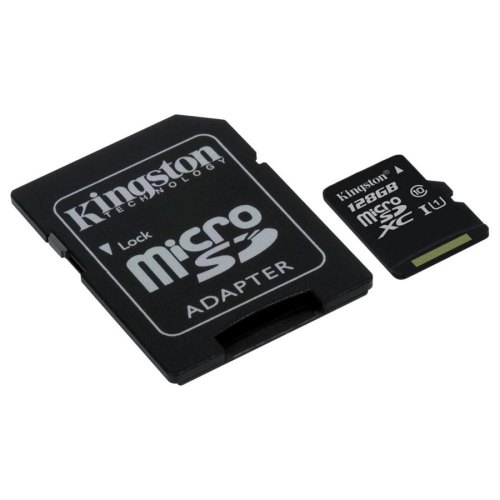 microSDXC карта 128GB Kingston High-Endurance class10 UHS-1 A1 з SD адаптером (SDCE/128GB)